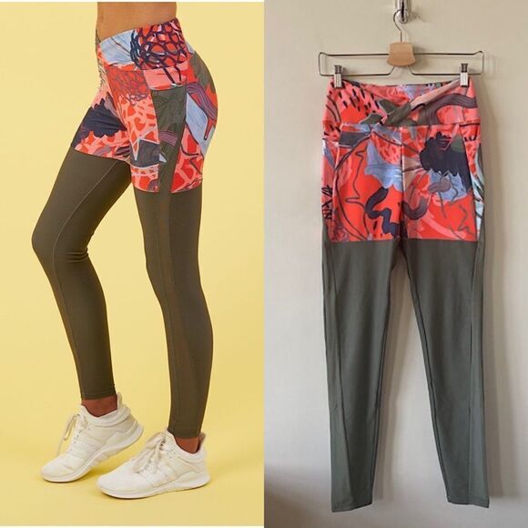 GYMSHARK x Nikki Blackketter Pineapple Cross Over High Rise Legging - Picture 1 of 15